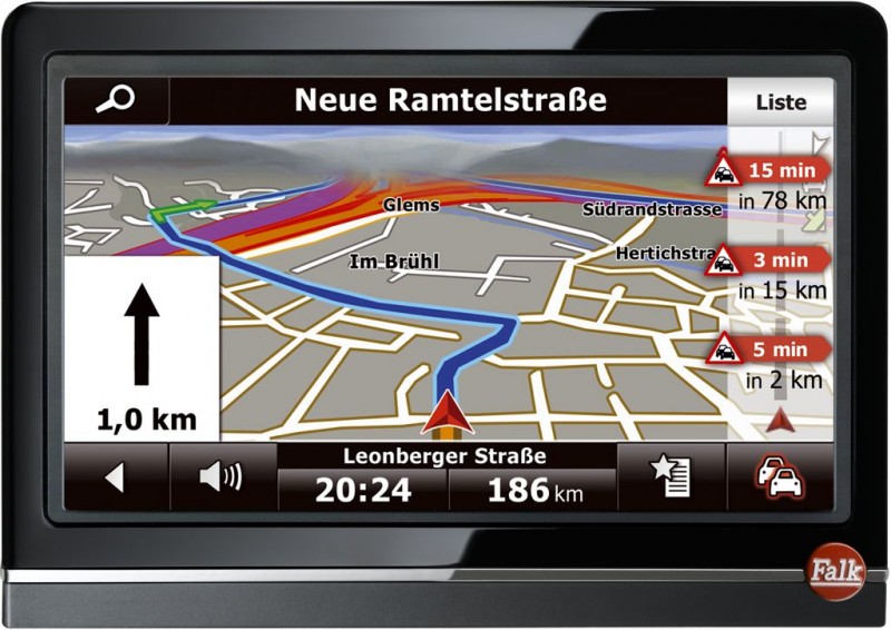 Falk FLEX 400 - kompaktes Navi mit umfassenden Grundfunktionen