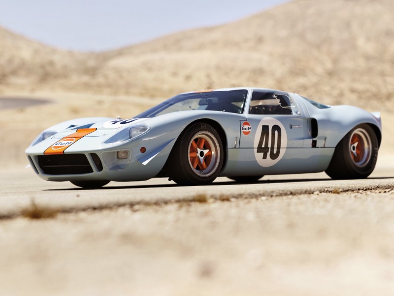 1968 Ford GT40 GulfMirage Lightweight Racing Car