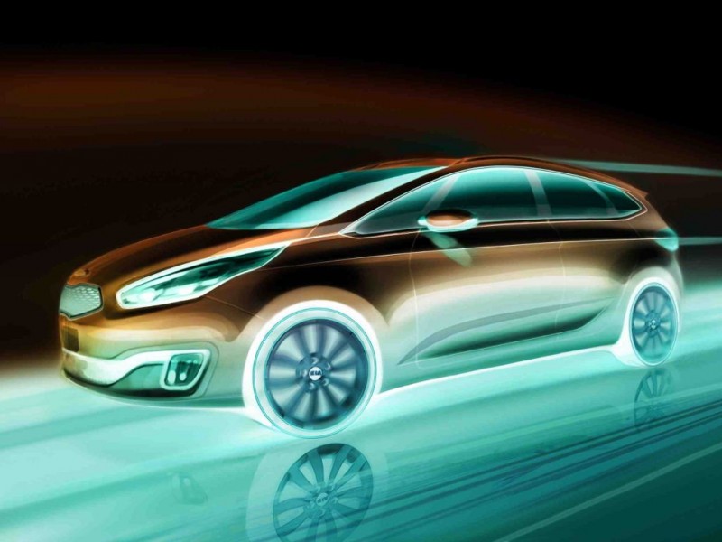 Kia Carens Weltpremier in Paris