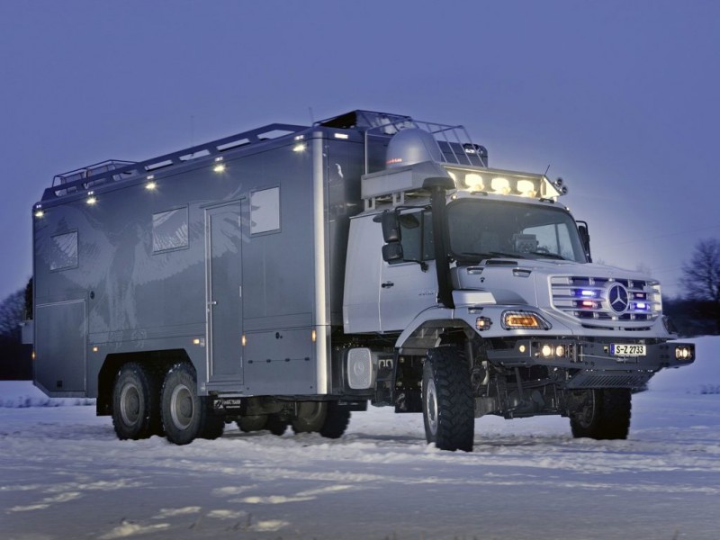 Mercedes Zetros 6x6 Expeditionsmobil