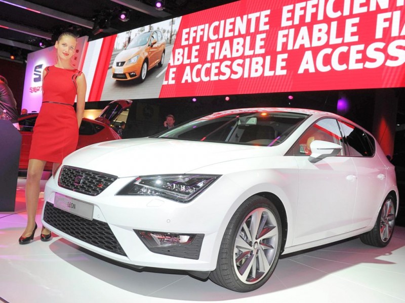 Paris 2012 - Weltpremiere des neuen Seat Leon