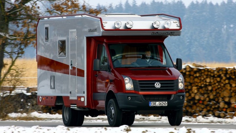 bimobil EX 400 auf Basis VW Crafter