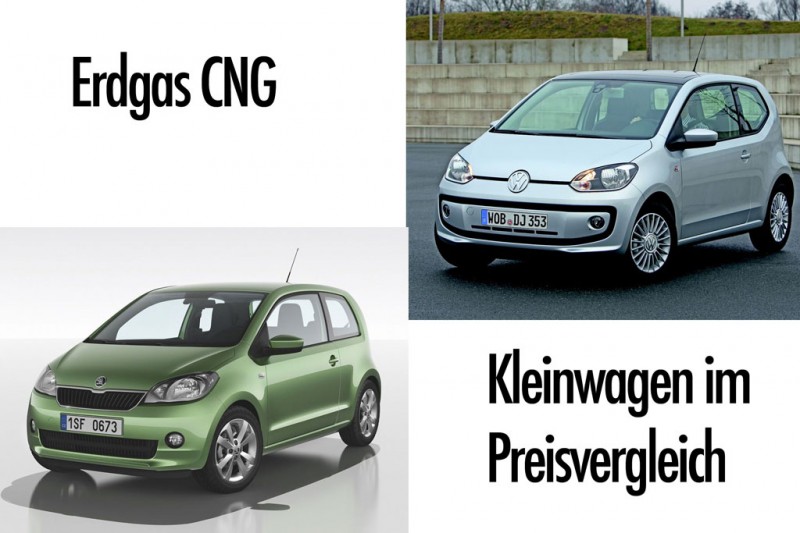 Preisvergleich: Welches Erdgasauto bietet mehr fürs Geld der VW up oder Skoda Citigo