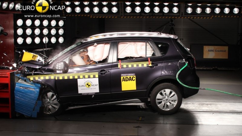 Suzuki SX4 im Euro NCAP Test