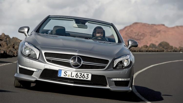 Mercedes SL63 AMG 750x421 - Mercedes gibt dem SL63 AMG mehr Leistung zum erfolgreicheren Reifen-Schreddern