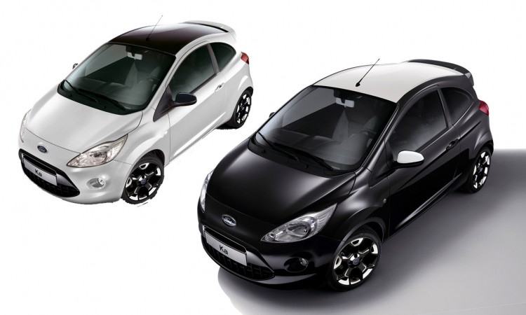 Ford Ka Special Edition Blach and White