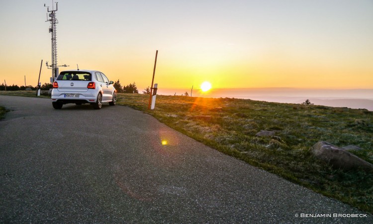 Mit dem VW Polo GTI zum Sonnenaufgang in den Schwarzwald