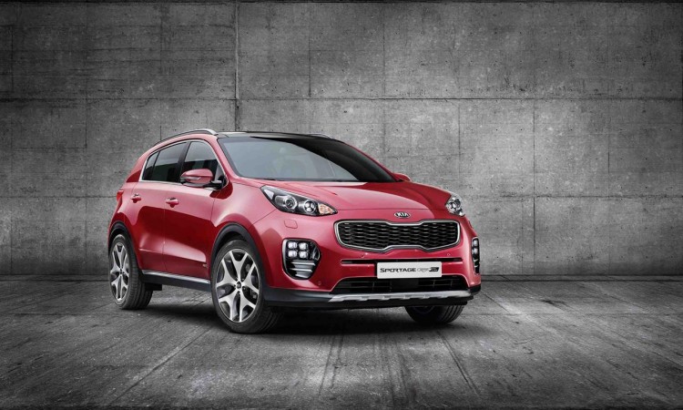 Neuer Kia Sportage Frontansicht