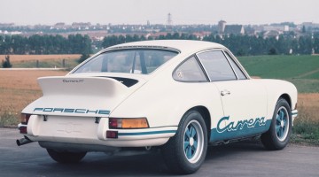 Porsche Carrera 2.7 RS - Entstehung Heckspoiler