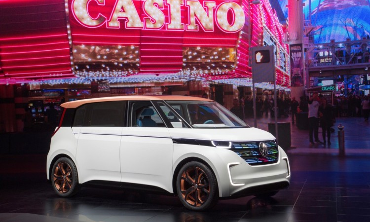 CES 2016 in Las Vegas Volkswagen Studie BUDD-e