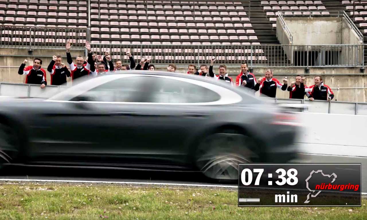 Porsche Panamera Turbo 2017 Rundenrekord Nordschleife