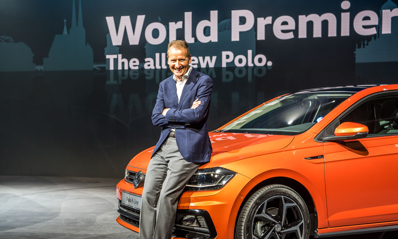 Volkswagen Neuer VW Polo 2018 GTI R Line Trendline Premiere AUTOmativ.de Benjamin Brodbeck Berlin 7 - Erste Sitzprobe im neuen VW Polo der 6. Generation: Der Golf-Kannibale