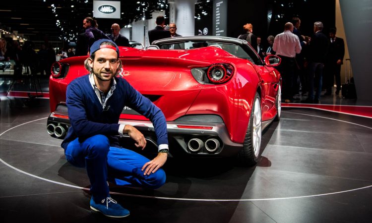 Ferrari Portofino auf der IAA 2017 - erste Sitzprobe