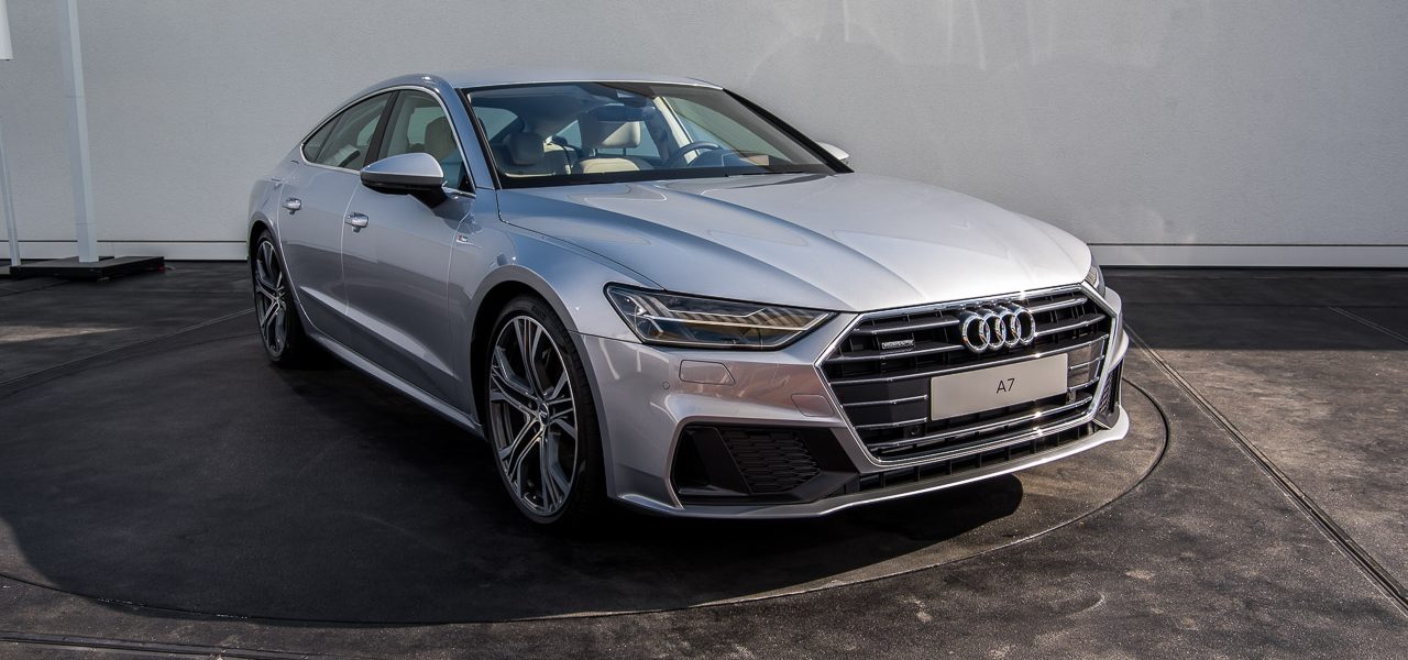 Audi A7 2018 Vorstellung Weltpremiere Sportcoupe Ingolstadt Rupert Stadler Marc Lichte AUTOmativ.de Benjamin Brodbeck