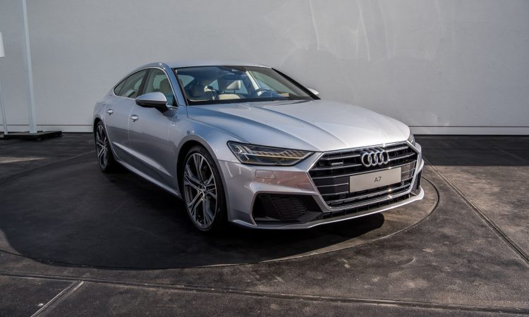 Audi A7 2018 Vorstellung Weltpremiere Sportcoupe Ingolstadt Rupert Stadler Marc Lichte AUTOmativ.de Benjamin Brodbeck