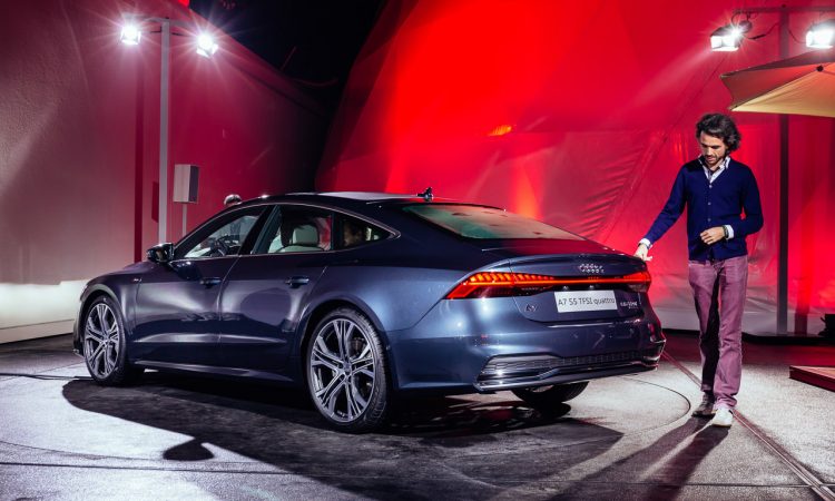 Audi A7 2018 Vorstellung Weltpremiere Sportcoupe Ingolstadt Rupert Stadler Marc Lichte AUTOmativ.de Benjamin Brodbeck