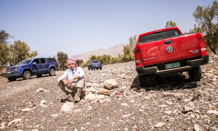 Volkswagen VW Amarok Experience Tour 2018 Oman VW Nutzfahrzeuge Volkswagen Nutzfahrzeuge VW Amarok Offroad AUTOmativ.de Benjamin Brodbeck 91 750x450 - Amarok Adventure Tour 2018 Oman: Wüste, Gebirge und Nerven wie Drahtseile!