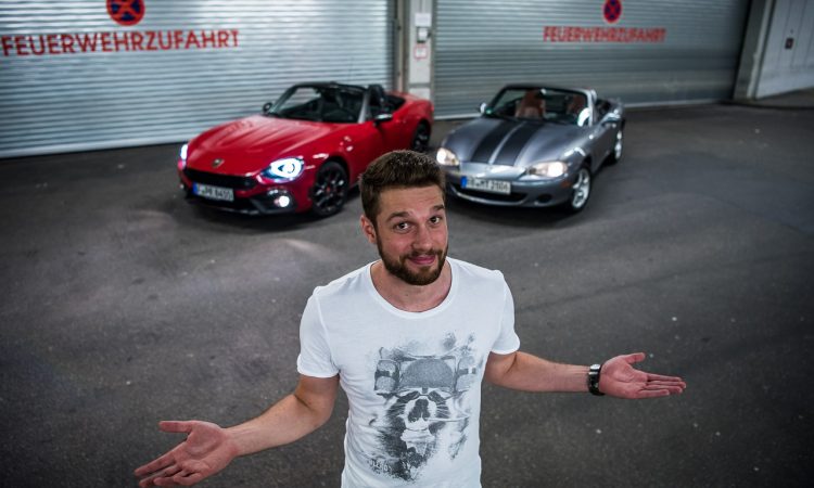 Abarth 124 Spider Test Fahrbericht AUTOmativ.de Benjamin Brodbeck Ilona Farsky Stefan Emmerich 718 Boxster Mazda MX 5 LQ 77 750x450 - Test: Kann der Abarth 124 Spider auch Gebrauchtwagen? - Vergleich Mazda MX-5 (2002)