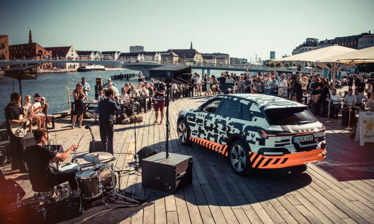 Audi e tron Party Kopenhagen 6 750x450 - Erstes Audi Elektroauto: Audi e-tron feiert sonnige Supersause in Kopenhagen