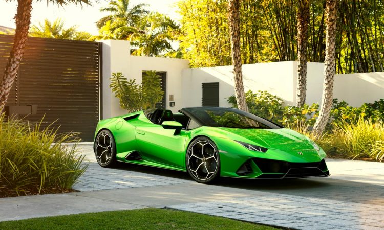 Lamborghini Huracan Evo Spyder 4 750x450 - Lamborghini Huracan Evo Spyder als offenes 640 PS starkes Biest