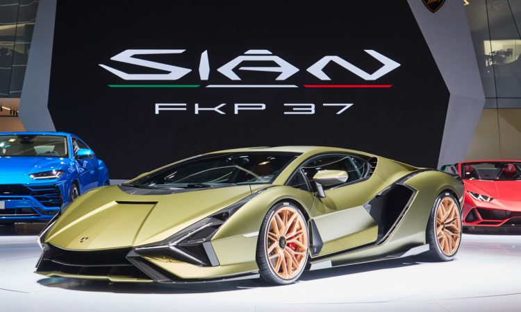 Lamborghini Sian IAA 2019 18 750x450 - Lamborghini Sián - ein italienischer Traum mit grünem Anstrich