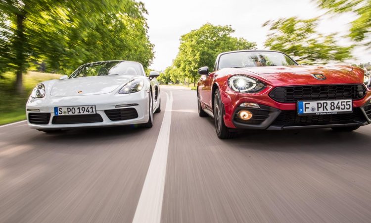 Abarth 124 Spider Test Fahrbericht AUTOmativ.de Benjamin Brodbeck Ilona Farsky Stefan Emmerich 718 Boxster Mazda MX 5 LQ 58 750x450 - Doppelter Preis, doppelter Spaß? 981 Boxster GTS, GTS 4.0, Abarth 124 Spider?