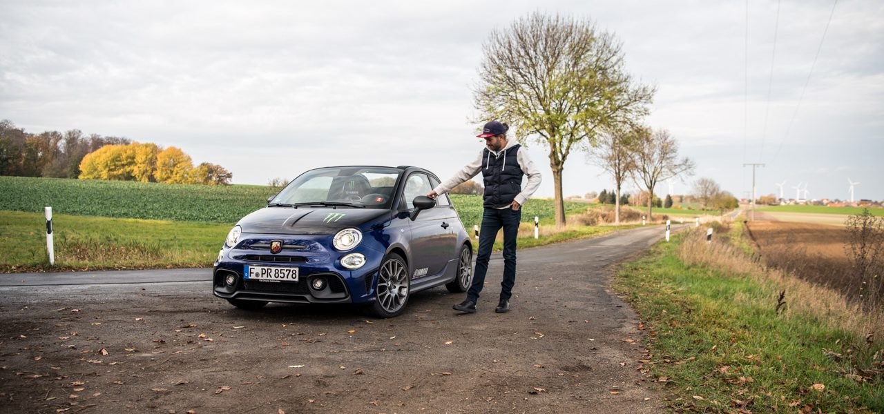 Abarth 595C Yamaha Monster Energy Cabriolet 165 PS Sondermodell Fiat Test Fahrbericht AUTOmativ.de 17 1280x600 - Abarth 595C Yamaha Monster Energy im Test: Kleine Werbe-Ikone