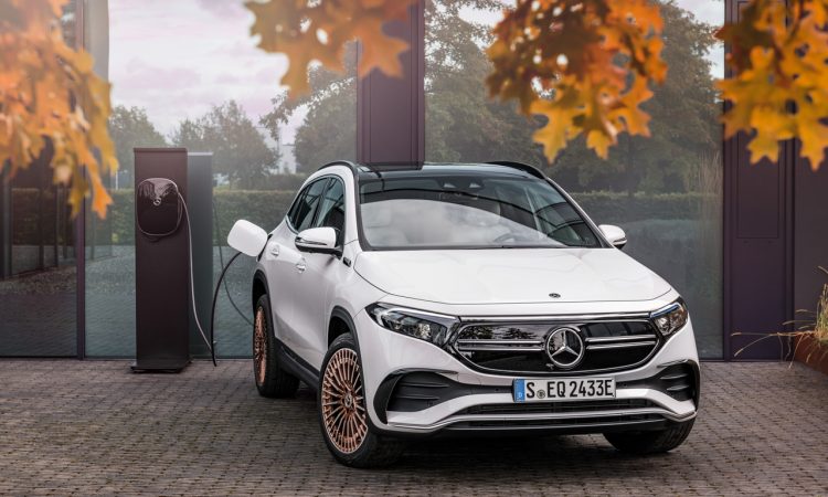 Mercedes Benz EQA 2021 7 750x450 - Neuer EQA von Mercedes-Benz: Elektro-GLA mit Gesichts-OP