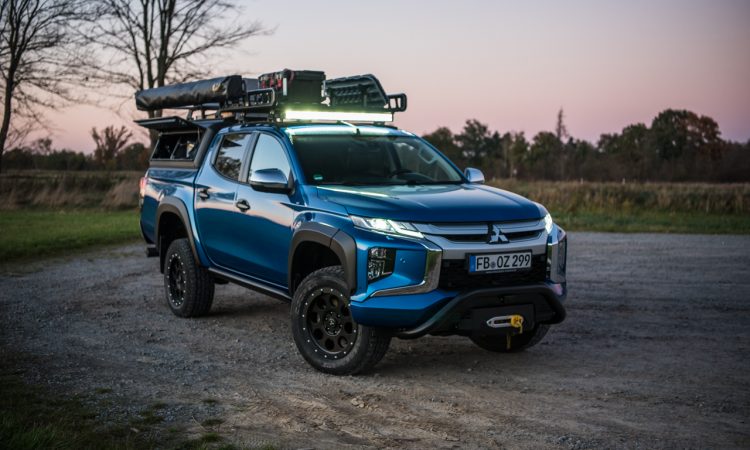 Mitsubishi L200 Off Road und Explorer LED Lightbar Camping L200 Expeditionsmobil AUTOmativ.de 25 750x450 - Mitsubishi L200 Explorer (2.2 DI-D 4WD, DoKa) im Test: Autarkes Expeditionsmobil auf Pick-up Basis