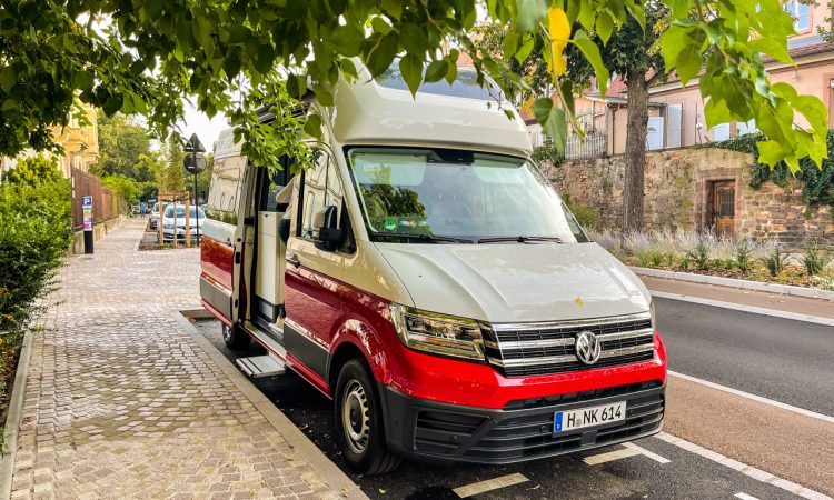 VW Grand California 600 10 Naechte in Frankreich Praxistest Test Ausstattung Herausforderungen Abwasser Wasser Strom Gasheizung TRUMA AUTOmativ.de 15 750x450 - Welche Ausrüstung brauche ich fürs Wildcampen?