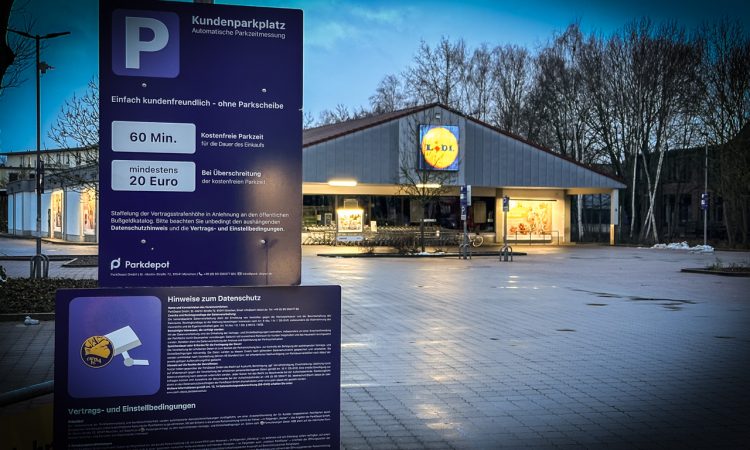 LIDL Parkraumueberwachung 2023 Lidl Filiale Braunschweig Parken bei LIDL LIDL Parlplatz AUTOmativ.de 1 750x450 - Gegen Wochenendparker: LIDL Parkraum-Überwachung jetzt auch in Braunschweig