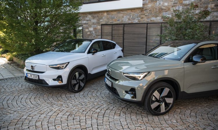 Volvo C40 Twin Engine Pure Electric Ultimate 2024 mit neuem Heckmotor im Test und Fahrbericht von AUTOmativ.de Benjamin Brodbeck 28 1 750x450 - Neues Modelljahr: Volvo XC40 wird zu EX40, C40 zu EXC40