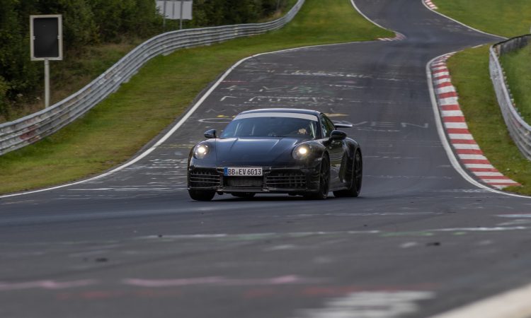 Porsche 911 Carrera S eHEV e Hybrid 992.2 auf Erprobung AUTOmativ.de News 5 750x450 - Porsche 911 Carrera GTS Hybrid (992.2): 8,7 Sekunden schneller auf der Nordschleife