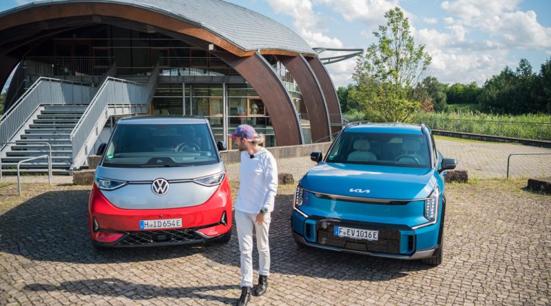 Volkswagen VW ID. Buzz GTX LWB 2024 im Test und Fahrbericht ID. Buzz GTX Kirschrot Test ID. Buzz GTX Fahrdynamik Preis Ausstattung AUTOmativ.de 73 800x445 - VW ID. Buzz GTX LWB vs. Kia EV9 GT-Line: Viele Parallelen, wenige Unstimmigkeiten