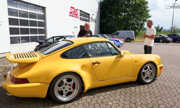 Porsche 911 964 Generation Kaufberatung bei SWS Sport Wagen Service mit AUTOmativ.de Benjamin Brodbeck und Joachim Wagner Alle Porsche 964 Modelle bis zum 964 Turbo S Leichtbau 1 750x450 - Porsche 964: Große Kaufberatung aller Modelle - vom Carrera 4 bis zum Turbo S Leichtbau